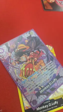 ONE PIECE OP-15 Adventure on KAMI's Island ST26-005 SP Monkey D. Luffy ENGLISH - Image 1