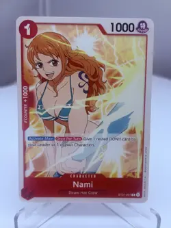 One Piece TCG Nami C Revision Pack Cards ST01-007 - Image 1