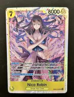 Nico Robin SR (EB03-055) - One Piece Adventure on Kami’s Island- Near Mint - Image 1