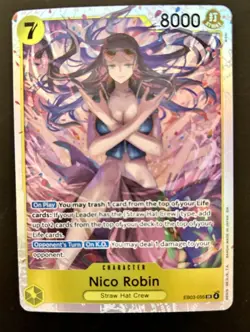 Nico Robin SR (EB03-055) - One Piece Adventure on Kami’s Island- Near Mint - Image 2