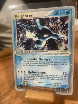 2003 Pokemon Kingdra ex #92/97 Dragon Holo NM - Image 1