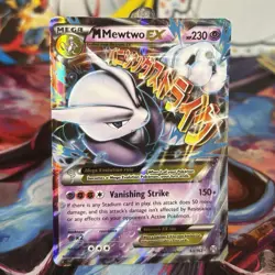 Pokemon TCG M Mega Mewtwo x EX 63/162 XY Breakthrough 2015 LP-NM - Image 1