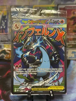 Pokemon TCG Mega Charizard X EX MEP 023 & Oricorio MEP 024 SEALED UPC Promo - Image 1