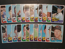 1965 TOPPS BASEBALL LOT OF 24 DIFFERENT VG-EX - Image 1