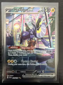 Miraidon ex 244/198 Special Illustration Rare Scarlet & Violet Base Near Mint - Image 1