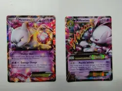 Pokemon TCG Mewtwo Ex Xy107 And MMewtwo EX 64/162 - Image 2