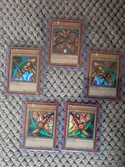 Yu-Gi-Oh Exodia the Forbidden One Full Set YGLD-ENA17-21 Ultra Rare - Image 1