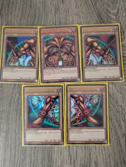 Yu-Gi-Oh Exodia the Forbidden One Full Set YGLD-ENA17-21 Ultra Rare - Image 1