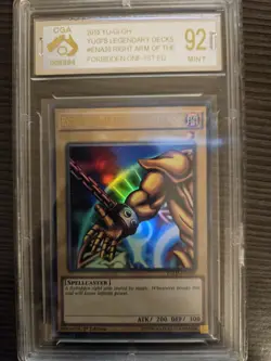 Exodia the Forbidden One Complete Set YGLD Ultra Rare ENA17 - ENA21 - Image 4