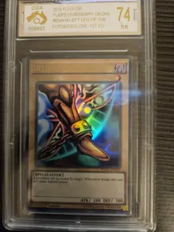 Exodia the Forbidden One Complete Set YGLD Ultra Rare ENA17 - ENA21 - Image 5