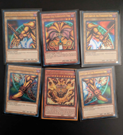Yu-Gi-Oh Exodia the Forbidden One Complete Set YGLD-ENA17-21 - Image 1
