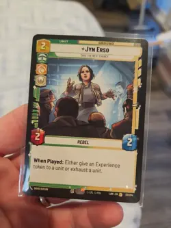 Star Wars Unlimited - Jyn Erso 067 Trading Card TCG - Image 1