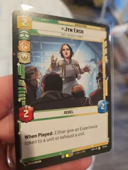 Star Wars Unlimited - Jyn Erso 067 Trading Card TCG - Image 4