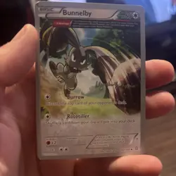 Bunnelby World Championships 2015 Card 121/160 XY - Primal Clash Signature Stamp - Image 1