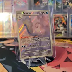 Aurorus 092/088 Illustration Rare Full Art Pokemon Card Perfect Order English - Image 3