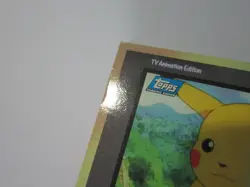 EP17 ISLAND GIANT TOPPS TV ANNIMATION POKEMON BLUE LOGO CARD NON HOLO FOIL NM- - Image 2