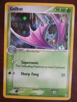 GOLBAT HOLO POKEMON CARD 36/101 HIDDEN LEGENDS NEVER PLAYED NM- - Image 1