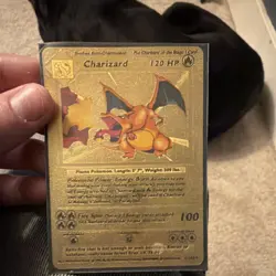 Pokemon TCG Charizard Evolutions Metal Holo Rare 11/108 150 HP Dragon Card - Image 1