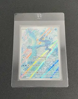 Pokemon TCG Journey Together Articuno IR 161/159 English Full Art Card NM - Image 1