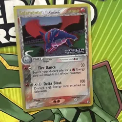 Salamence ex (Delta Species) 2005 14/113 Holo Rare EX 110 HP Pokemon Card - Image 1