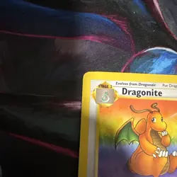 Pokemon TCG Dragonite Fossil Card 19/62 Unlimited Rare Dam/HP - Image 5