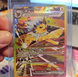 Pokemon TCG Jolteon EX Sir 153/131 Prismatic Evolutions Card NM PACK FRESH 10 - Image 1
