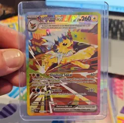 Pokemon TCG Jolteon EX Sir 153/131 Prismatic Evolutions Card NM PACK FRESH 10 - Image 2