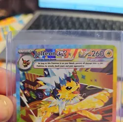 Pokemon TCG Jolteon EX Sir 153/131 Prismatic Evolutions Card NM PACK FRESH 10 - Image 3