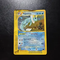 Pokemon Card - Vaporeon H31/H32 Skyridge Holo Rare Old Vintage HP/DAM - Image 1