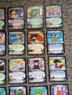 Dragon Ball Z CCG 40 Card Lot Saiyan Frieza Trunks Saga Score 2000 - 2003 Vtg - Image 3