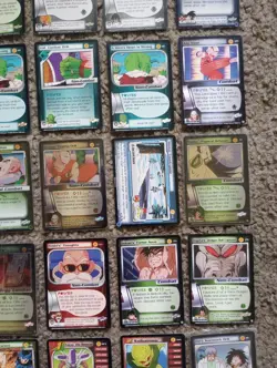 Dragon Ball Z CCG 40 Card Lot Saiyan Frieza Trunks Saga Score 2000 - 2003 Vtg - Image 5