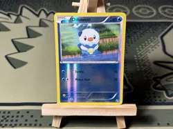 Oshawott 27/114 Reverse Holo Pokemon Card – Black & White – LP - Image 1