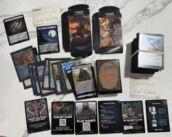 Magic: The Gathering Assassin's Creed Art Series Card Lot Foil/Regular - Image 1