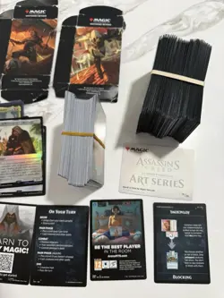 Magic: The Gathering Assassin's Creed Art Series Card Lot Foil/Regular - Image 3