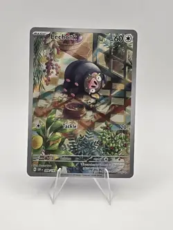 Lechonk Illustration Rare 209/197 SV03 Obsidian Flames Pokemon Card NM/Mint - Image 1