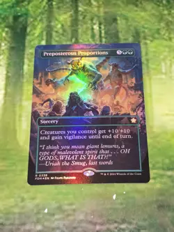 FDN Foundations Borderless Foil 0338 Preposterous Proportions - Image 1