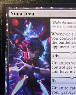Ninja Teen 0067 Rare Teenage Mutant Ninja Turtles Magic: The Gathering - Image 2