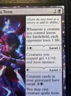 Ninja Teen 0067 Rare Teenage Mutant Ninja Turtles Magic: The Gathering - Image 3