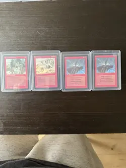 Magic The Gathering Beta Small Lot Red - Image 1