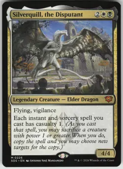 MTG Silverquill, the Disputant NM Secrets of Strixhaven Magic 226 - Image 1