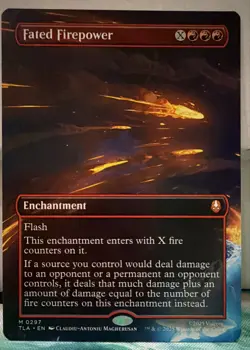 Fated Firepower (Borderless) Avatar: The Last Airbender Regular - Image 1