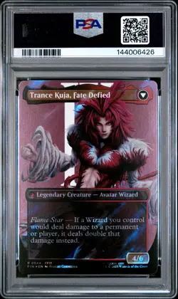 2025 MTG FINAL FANTASY KUJA, GENOME SORCERER/TRANCE KUJA, FATE DEFIED PSA 10 - Image 2
