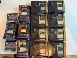 MTG 8 x Beyond WH40K Collectors 2 x foundation collector 1 x 4 baldurs gate set - Image 1