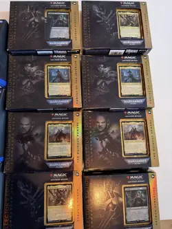 MTG 8 x Beyond WH40K Collectors 2 x foundation collector 1 x 4 baldurs gate set - Image 2