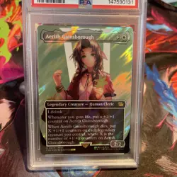 2025 MTG Final Fantasy EN Borderless Surge Foil #0519 Aerith Gainsborough - Image 2