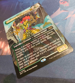 Caradora, Heart of Alacria - Borderless - Aetherdrift - Rare - NM (see pics) MTG - Image 3