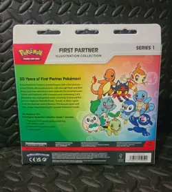 First Partner Illustration Collection Series 1 Pokemon New - Image 2
