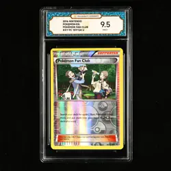 TQG 9.5 MINT+ 2016 Pokemon ENG Pokemon Fan Club 107/124 U - Image 2