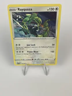 2025 Pokemon TCG Rayquaza 014/015 Mcdonald’s Rare Promo Mint Near Mint - Image 1
