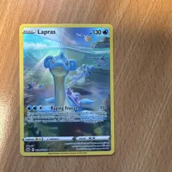 Pokemon TCG Crown Zenith Lapras GG05/GG70 Gallarian Gallery Near Mint - Image 1
